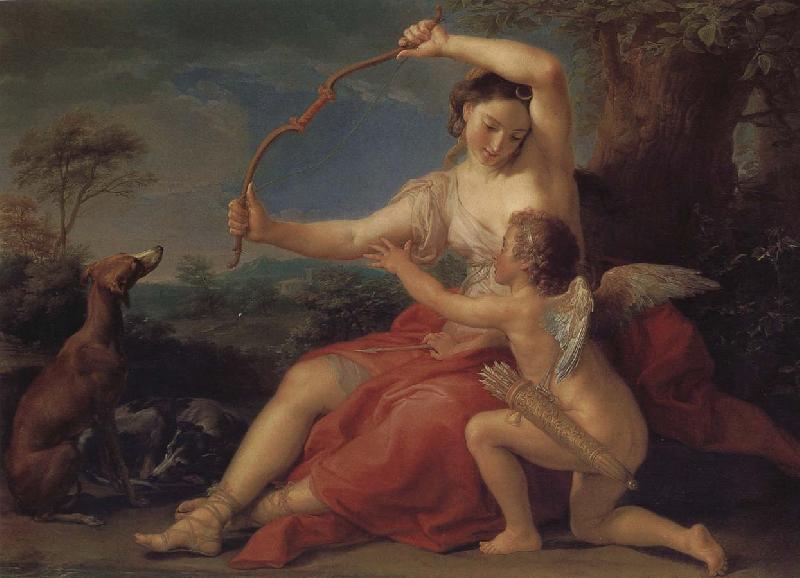 Pompeo Batoni Cupid and Diana Germany oil painting art